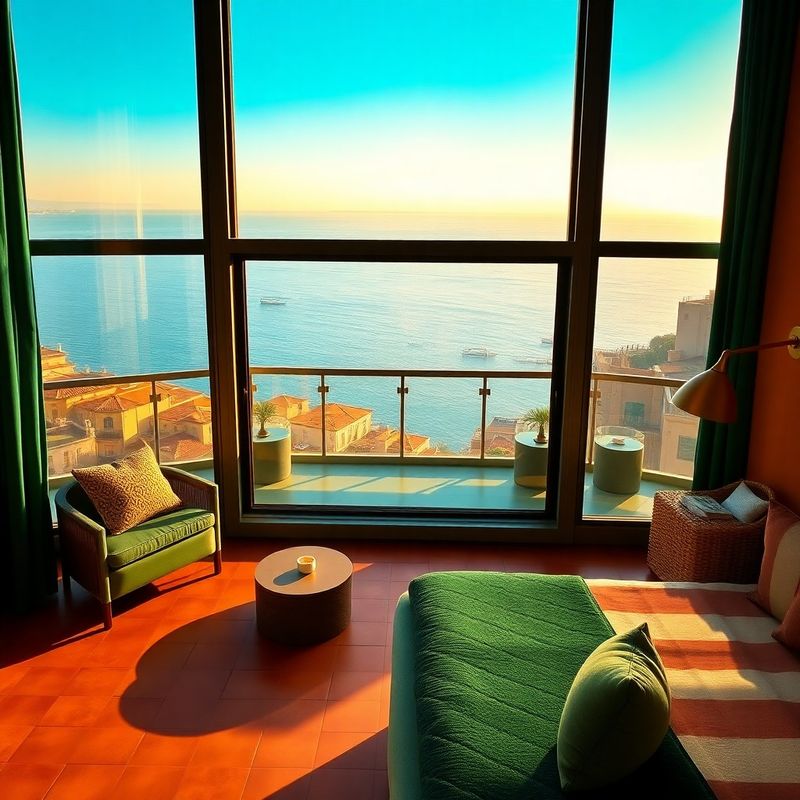 Top-floor Panoramic Suite at Terraeswift with 180-degree Mediterranean view